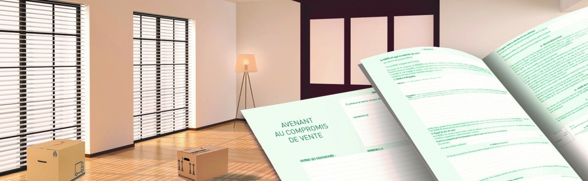 Avenant au compromis de vente pendant le confinement