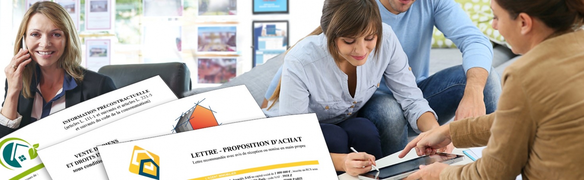 Dans la vie d'un agent immobilier