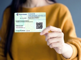 Carte professionnelle de l'agent immobilier